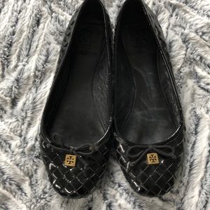 Tori Burch black ballet slippers